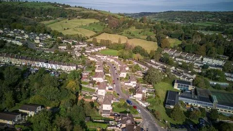 Bay Tree Road, Bath. Stock Photos