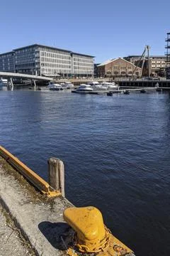 Bay in Trondheim 写真素材