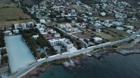 Bay of water in Greece Stock Footage 261455883