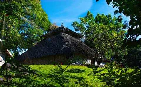 Bayan Ancient Mosque Stockfoto's