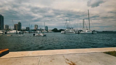 BayBoatSchool0006 Stock Footage 336224914