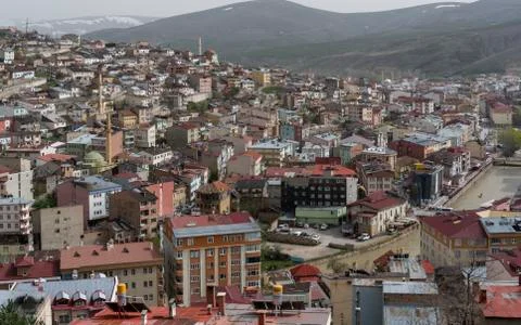 Bayburt Town Turkey Stock Photos