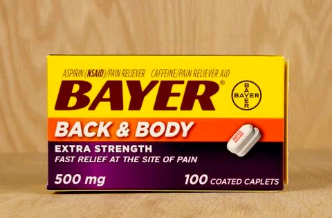 Bayer caplet box Photos