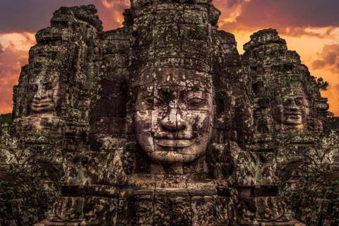The Bayon Stock Photos