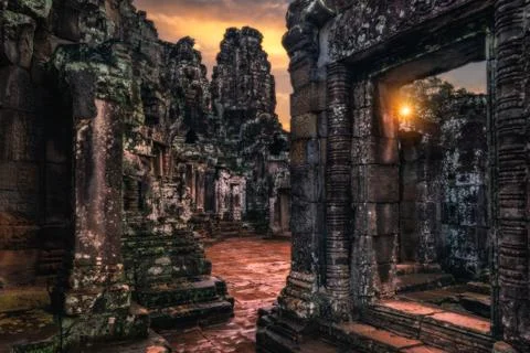 The Bayon Stock Photos