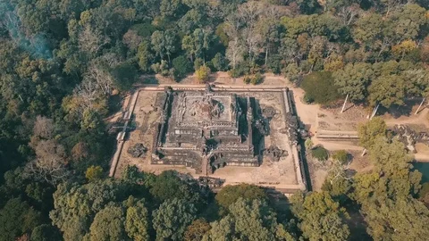 Bayon Temple. Angkor Wat Complex Stock Footage 88196085