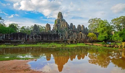 Bayon temple Foto stock