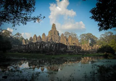 Bayon temple Foto stock