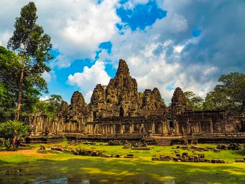 Bayon temple Stock Photos