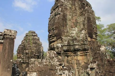 Bayon Temple Stock Photos