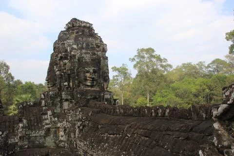 Bayon Temple Stock Photos