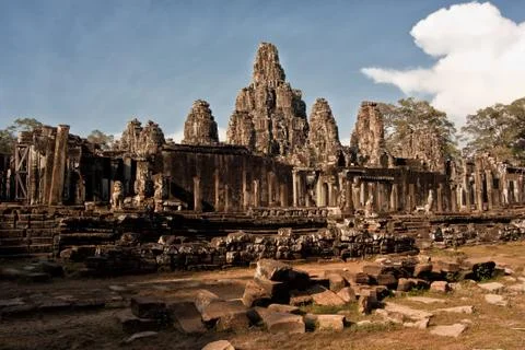 Bayon Temple Stock Photos