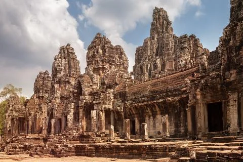 Bayon Temple Stock Photos