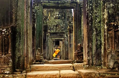 Bayon Temple Stock Photos