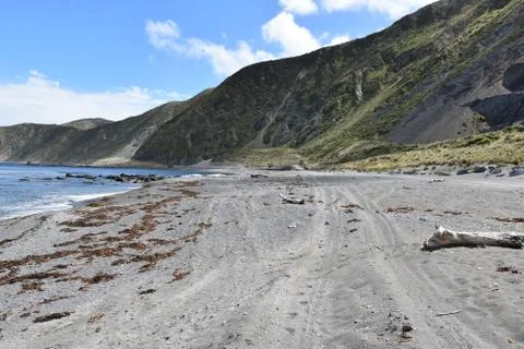 The bays beach Stock Photos