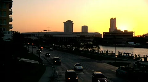 Bayshore Sunup Stock Footage 376817