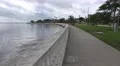 Bayshore Walkway Next To Waters Of Tampa Bay Florida 4k or 4k+ Resolution