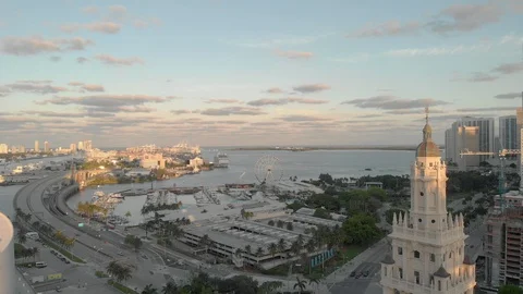 Bayside tower arena Stock Footage 130025678