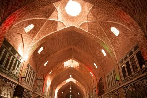 Bazaar de Tabriz, Iran Stock Photos
