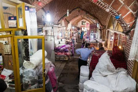 Bazaar de Tabriz, Iran Stock Photos