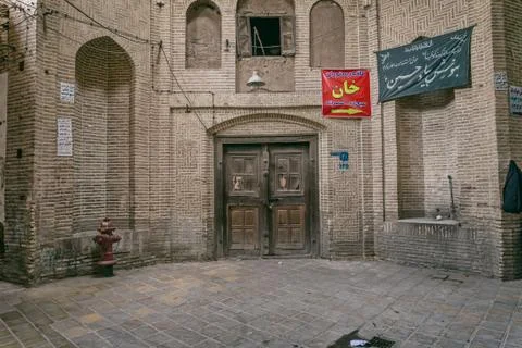 Bazaar interior in Yazd 스톡 사진