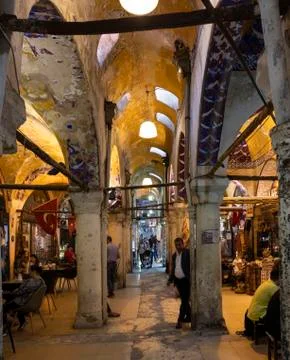 Bazaar Istanbul Turkey Stock Photos
