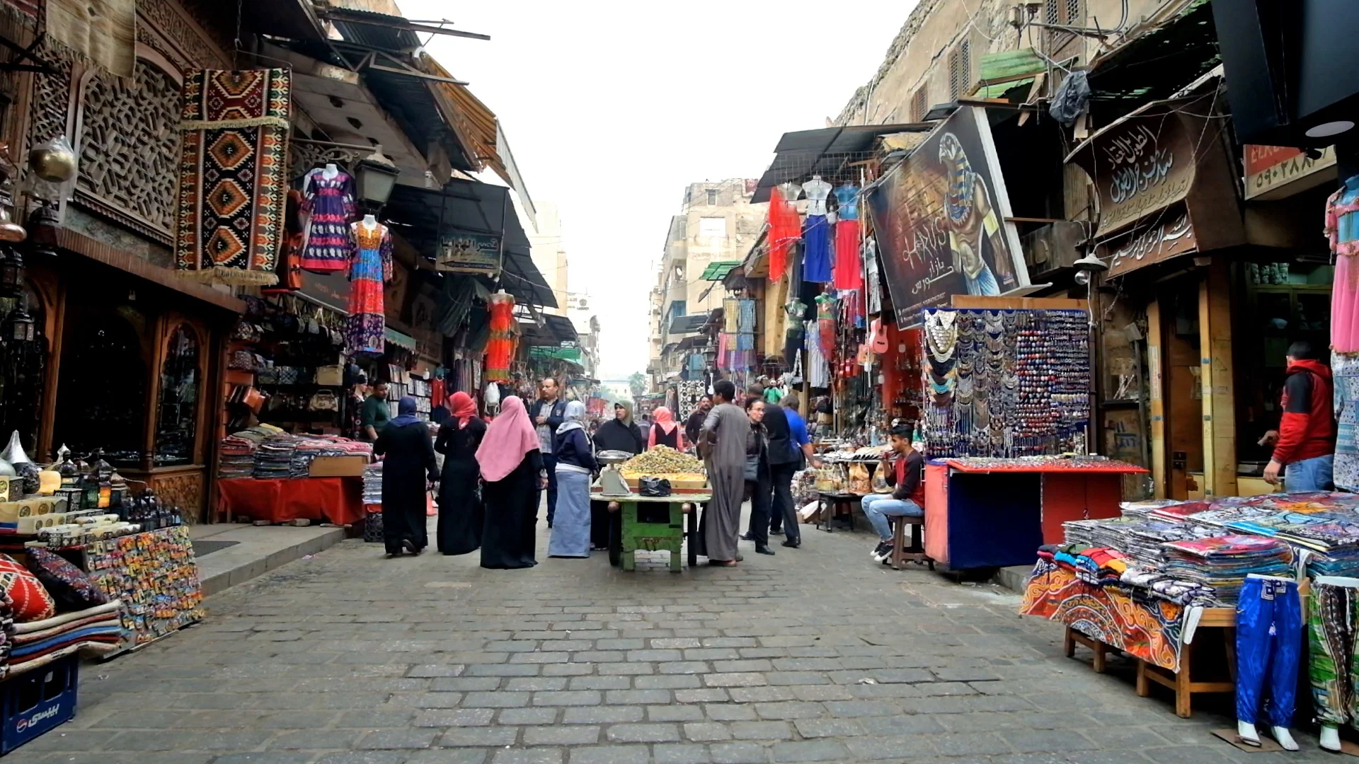 Bazaar in Old Cairo Egypt