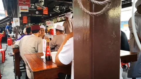 Bazaar street Stock Footage 107464896