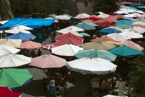 A bazaar in Turkey Foto stock