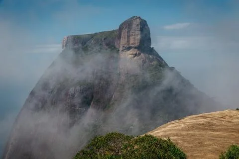 Bazilian Mountain in the clouds Foto stock