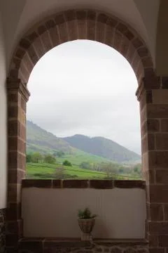 The baztan valley Stock Photos
