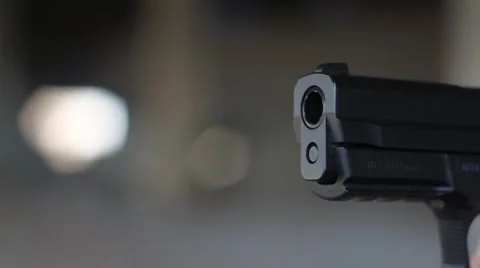 A bb gun shot Stock Footage 40795426