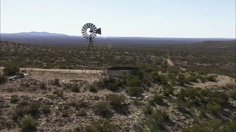 Bb windmill Stock Footage 22635537