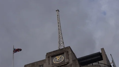 BBC Broadcasting House Stock Footage 92998193