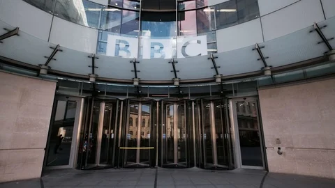 BBC Broadcasting House, London Video stock 107090711