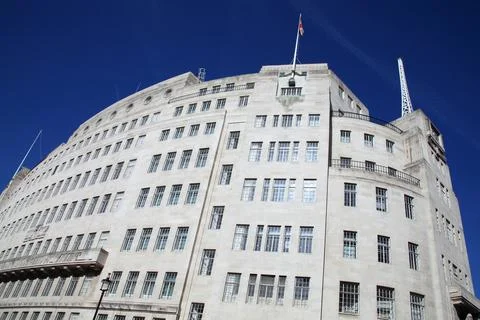 BBC Broadcasting House Stockfoto's