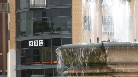 BBC Buliding in Hull Stock Footage 1063676
