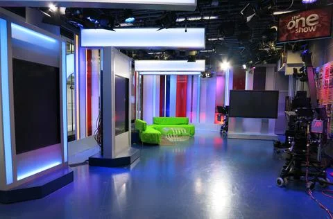 BBC Television 'One Show' Studio, Central London. Stock Photos