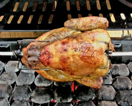 BBQ Chicken Stock Footage 70711