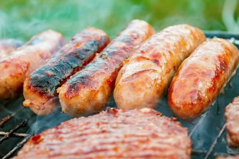 Bbq cooking Stock Photos