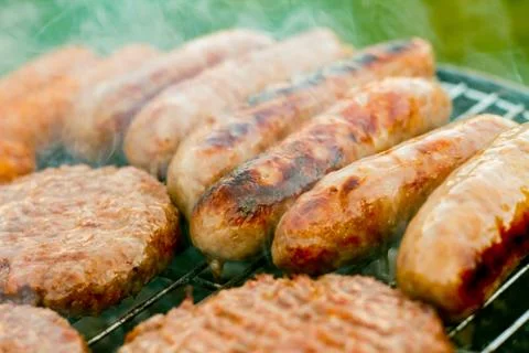 Bbq cooking Stock Photos