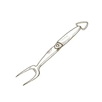 Bbq cooking tool Stock Illustration