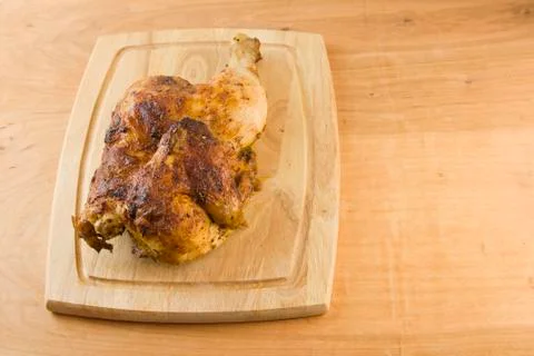 Bbq on cutting board Stock Photos