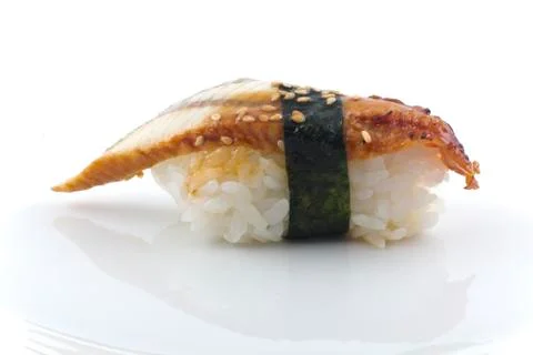 Bbq eel sushi Stock Photos