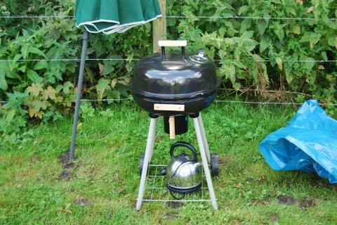 BBQ facilities Stock Photos