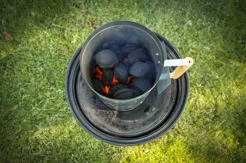 BBQ fireplace Stock Photos