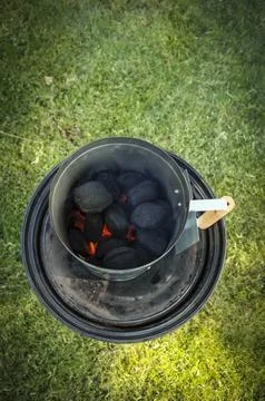BBQ fireplace Stock Photos
