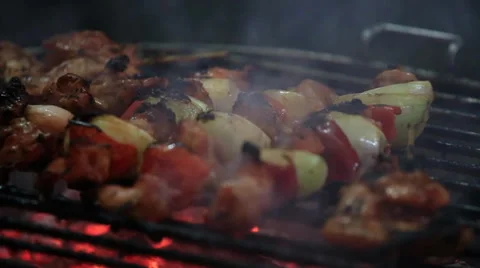 BBQ Stock Footage 35621317