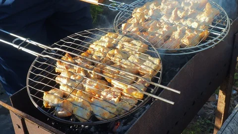 BBQ Stock Footage 96305886