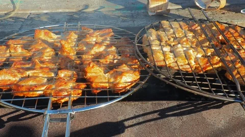 BBQ Stock Footage 96305918